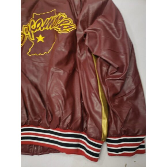 Vintage Steve and Barrys Men's LSU Sycamores Varsity Jacket Bomber Size XL - Picture 12 of 15